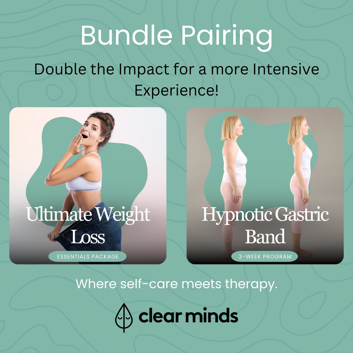 Ultimate Weight Loss Essentials Hypnotherapy Package (Up to 22 Sessions) - Clearmindshypnotherapy