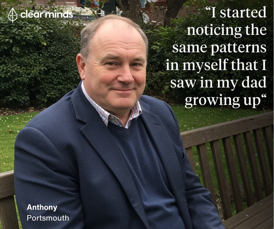 “I started noticing the same patterns in myself that I saw in my dad growing up“