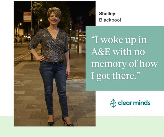 "I woke up in A&E with no memory of how I got there."