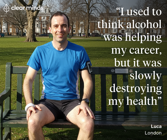 “I used to think alcohol was helping my career, but it was slowly destroying my health”