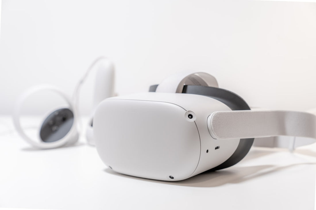 Person in a calm, immersive environment representing VR-enhanced hypnotherapy for anxiety