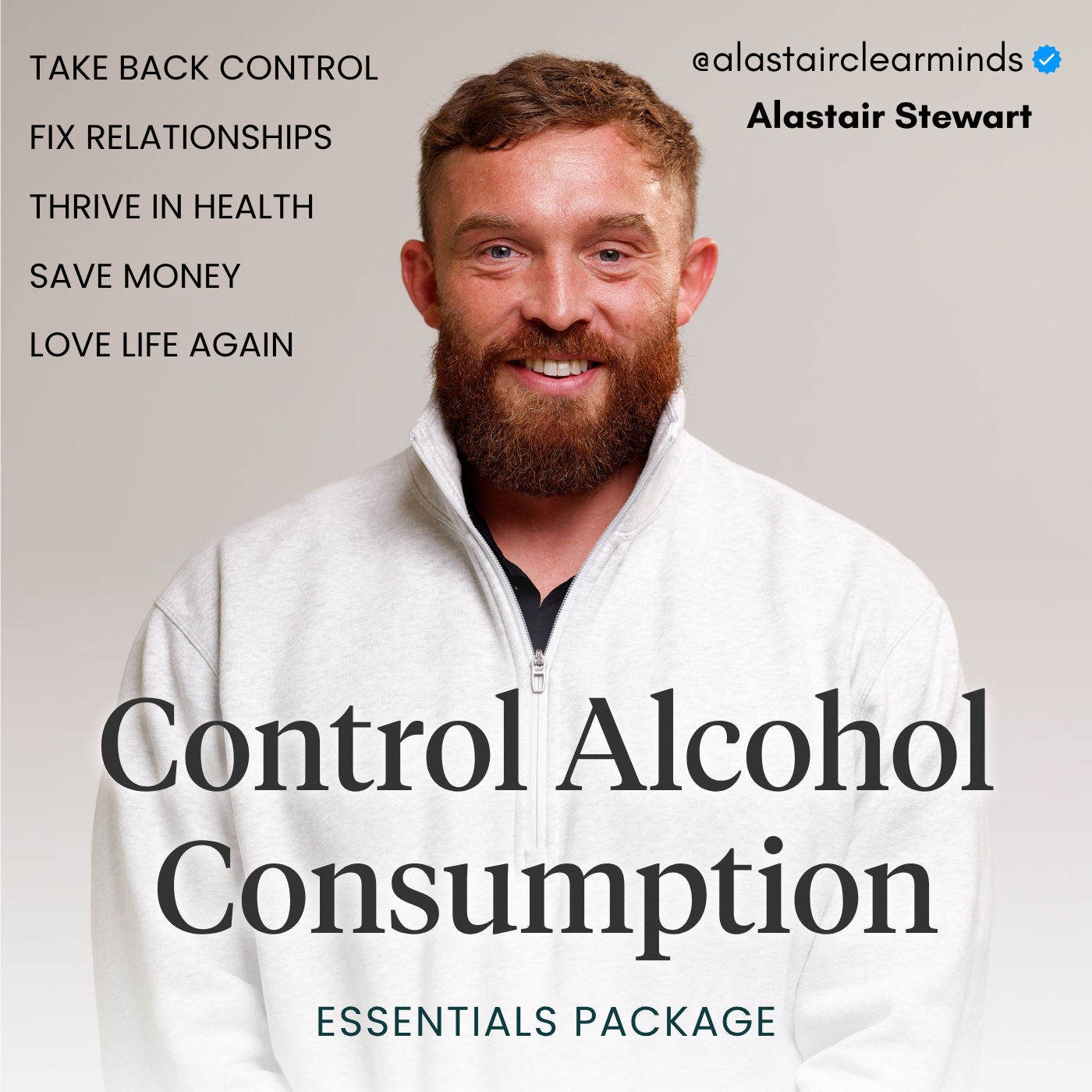 Control Alcohol Consumption Essentials Package Hypnotherapy (12 Sessions)